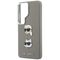 Karl Lagerfeld Saffiano Double Heads Metal case for Samsung Galaxy S26 Ultra - silver