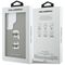 Karl Lagerfeld Saffiano Double Heads Metal case for Samsung Galaxy S26 Ultra - silver