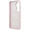Karl Lagerfeld Saffiano KC Metal Logo MagSafe Case for Samsung Galaxy S26 - Pink