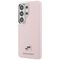 Karl Lagerfeld Saffiano KC Metal Logo MagSafe Case for Samsung Galaxy S26 Ultra - Pink