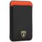 Lamborghini Urus D8 Genuine Leather MagSafe Magnetic Phone Wallet - Black and Red