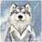 Nimmy Gentle Pets Series Dog MagSafe case for iPhone 17 Pro - gray