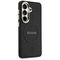 Guess Saffiano Peony Embossed Ring MagSafe case for Samsung Galaxy S26+ - black
