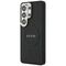 Guess Saffiano Peony Embossed Ring MagSafe Case for Samsung Galaxy S26 Ultra - Black