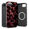 Tech-Protect Lamano MagSafe case for iPhone 16e / 17e - black and brown