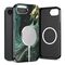 Tech-Protect Lamano MagSafe Case for iPhone 16e / 17e - Black and Green