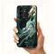 Tech-Protect Lamano MagSafe Case for Samsung Galaxy A57 5G - Black and Green