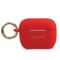 Guess Silicone Glitter Case for AirPods Pro - Red | Techbox
