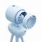 Jisulife Stroller Fan 4 5000mAh Mini Fan for Stroller with Flexible Tripod - Blue - Fan Coolers - Cooling & Heating - Techbox