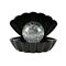 iTotal - Shell Lamp - Black - 17.6 × 12.6 × 14.6 cm / Toys
