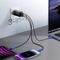 Ładowarka sieciowa Joyroom JR-TG10 65W GaN 2x USB-C + USB-A z kablem 100W USB-C - USB-C 1.2m - czarna
