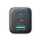 Ładowarka sieciowa Joyroom JR-TO1 GaN 45 USB-C Lightning USB-A - czarna | Techbox