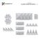 Connetix - Clear Starter Pack 34 Pieces - (CT-C-00034-ST) / Toys