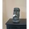 Winkee - Napkin Dispenser Moai Stone - Natural Stone Gray - Approximately 12 Inches Tall / Gadgets