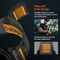 Spigen Athlex Air 2 Strap for Apple Watch (44 / 45 / 46 / 49 mm) - Black and Orange