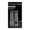 Russell Hobbs 23460-56 seasoning grinder Salt & pepper grinder set Stainless steel - Mills - Food preparation - Techbox