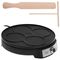 Adler AD 3093 Double-Sided Electric Pancake Maker 2 in 1 Black | Techbox