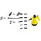Esperanza EHS001 Steam cleaner 0.35L Black, Yellow 900W | Techbox