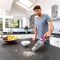 Black & Decker NVC115W handheld vacuum Grey, Purple Bagless | Techbox