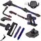 Cordless upright vacuum cleaner Adler AD 7061 allergy-friendly Black, Blue - Vacuum Cleaners - Cleaning - Techbox