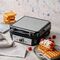 Adler AD 3083 waffle iron 4 waffle 1800 W Black, Silver - Toasters - Breakfast & Sweets - Techbox