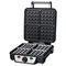 Waffle Iron Ravanson GR-7030 4 waffle(s) 1100 W Black - Toasters - Breakfast & Sweets - Techbox