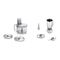 Bosch MCM3201B food processor 800 W 2.3 L Black, Transparent | Techbox