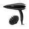 BaByliss D572DE hair dryer 2200 W Black | Techbox