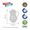 ROTPUNKT 330-16-04-0 vacuum flask 1 L Cherry - Various - Coffee & Beverages - Techbox
