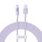 Baseus Gem USB to IP 2.4A fast charging cable 2 m Purple - Cables & Adapters - Cables & Accessories - Techbox