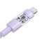 Baseus Gem USB to IP 2.4A fast charging cable 2 m Purple - Cables & Adapters - Cables & Accessories - Techbox