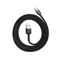 Baseus CATKLF-BG1 USB cable 1 m USB A USB C Black | Techbox