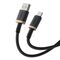 Baseus Dura USB Type A to Type C 60 W fast charging cable 2 m Black, Gold - Cables & Adapters - Cables & Accessories - Techbox