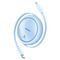 Baseus Free2Pull Expandable USB C to iP Ligtning fast charging cable 1 m 20 W Blue - Cables & Adapters - Cables & Accessories - Techbox
