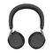 Jabra Evolve2 75 MS Link380c - wireless over-ear headphones with active noise cancellation, black | Techbox