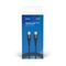 Savio CL-160 USB cable 2 m USB 2.0 USB C - USB C Black - USB Cables - Cables & Adapters - Techbox