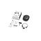 SHOKZ OpenComm2 UC 2025 Upgrade Wireless Bluetooth Bone Conduction Videoconferencing Headset with USB-C Charging Port and USB-A adapter | 16 Hr Talk Time, 29m Wireless Range, 1 Hr Charge Time | Includes Noise Cancelling Boom Mic and Dongle, Black | Techbox