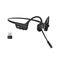 SHOKZ OpenComm2 UC 2025 Upgrade Wireless Bluetooth Bone Conduction Videoconferencing Headset with USB-C Charging Port and USB-C adapter | 16 Hr Talk Time, 29m Wireless Range, 1 Hr Charge Time | Includes Noise Cancelling Boom Mic and Dongle, Black | Techbox