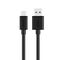 UNITEK Y-C474BK USB cable 1 m USB 3.2 Gen 1 (3.1 Gen 1) USB A USB C Black - USB Cables - Cables & Adapters - Techbox