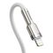 USB-C cable to Lightning Baseus Cafule, White, Power Delivery, 20W, 1m (white) - Cables & Adapters - Cables & Accessories - Techbox