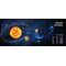 Gembird MP-SOLARSYSTEM-XL-01 Gaming mouse pad, extra large, "Cosmos" 350 x 900 mm - MousePads - Keyboards & Mice - Techbox
