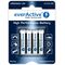 Alkaline batteries everActive Pro Alkaline LR6 AA - blister card - 4 pieces | Techbox