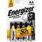ENERGIZER BATTERY ALKALINE POWER AA LR6 BLISTER 4 PIECES | Techbox
