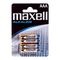 Maxell Battery Alkaline LR-03 AAA 4-Pack Single-use battery - Batteries & Chargers - Consumables - Techbox