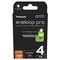 Rechargeable batteries PANASONIC ENELOOP PRO AA 2500 mAh 4 szt (BK-3HCDE/4CP) - Batteries & Chargers - Consumables - Techbox