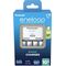 Battery charger PANASONIC Eneloop Basic BQ-CC51 + 4x AA 2000 mAh (K-KJ51MCD40E) - Batteries & Chargers - Consumables - Techbox