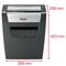 Rexel Momentum X312 paper shredder Particle-cut shredding Black, Grey - Office Machines - Office Supplies - Techbox
