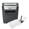 Rexel Momentum X312 paper shredder Particle-cut shredding Black, Grey - Office Machines - Office Supplies - Techbox