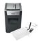 Rexel Momentum X312-SL paper shredder Particle-cut shredding Black, Grey | Techbox