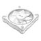 ASUS Prime MR120 Fan ARGB Reverse White Computer case 12 cm - Fans - PC Cases & Accessories - Techbox